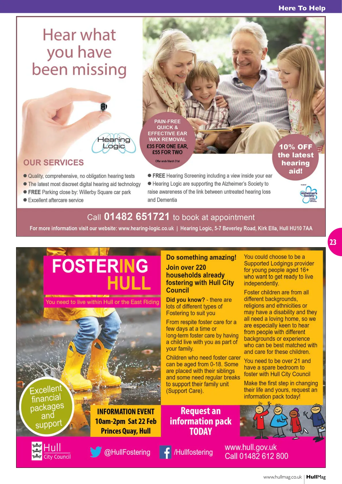 Hull Magazine — February 2020 — Page 23 of 36