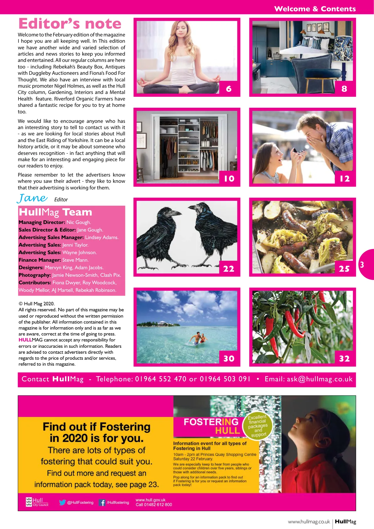 Hull Magazine — February 2020 — Page 3 of 36