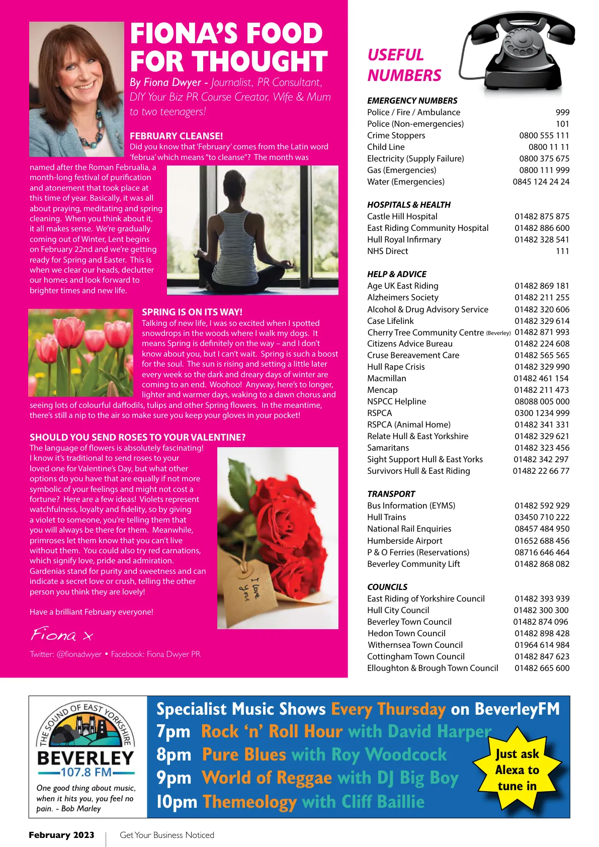 Hull Magazine — February 2023 — Page 34 of 36