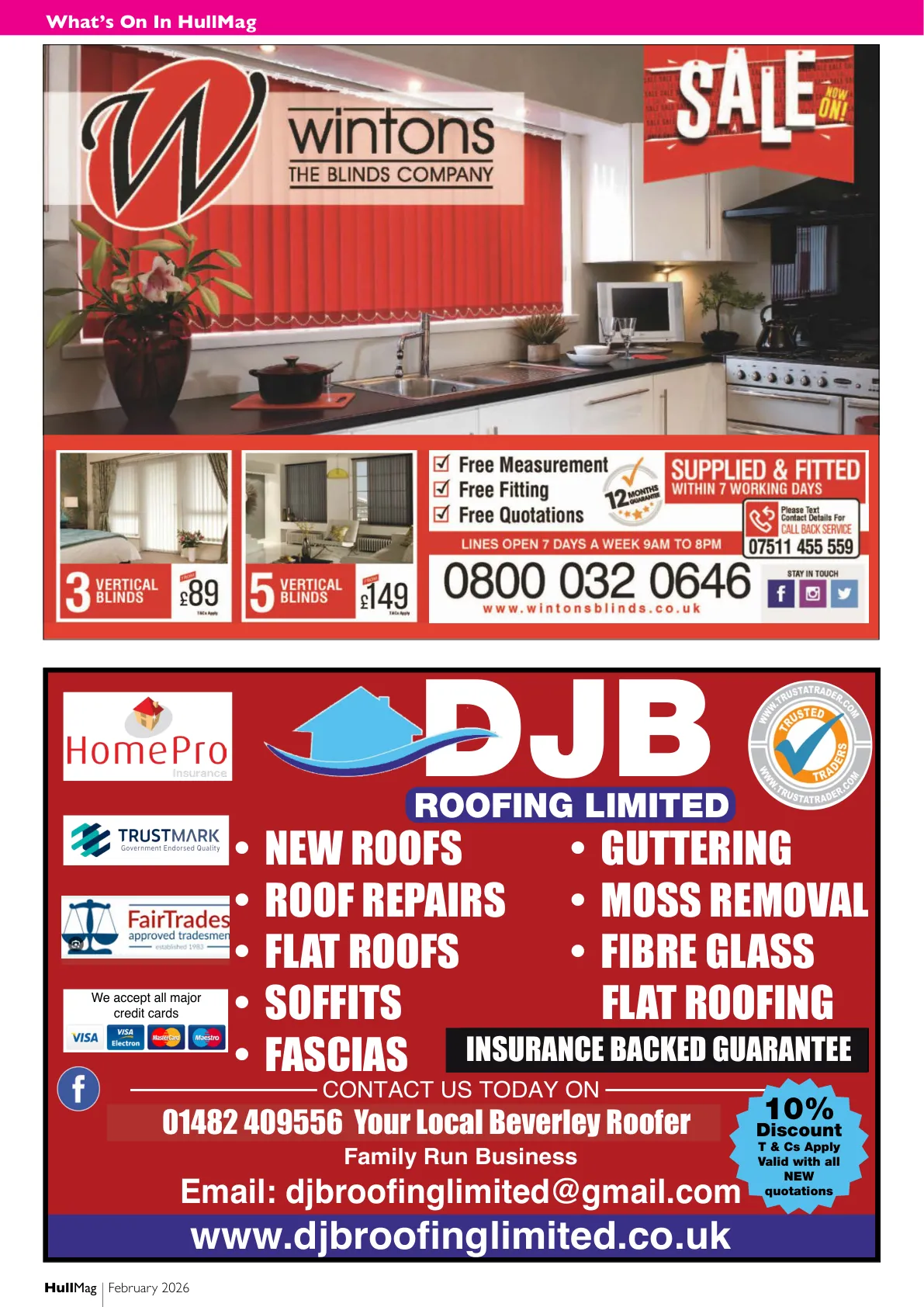 Hull Magazine — February 2026 — Page 2 of 36