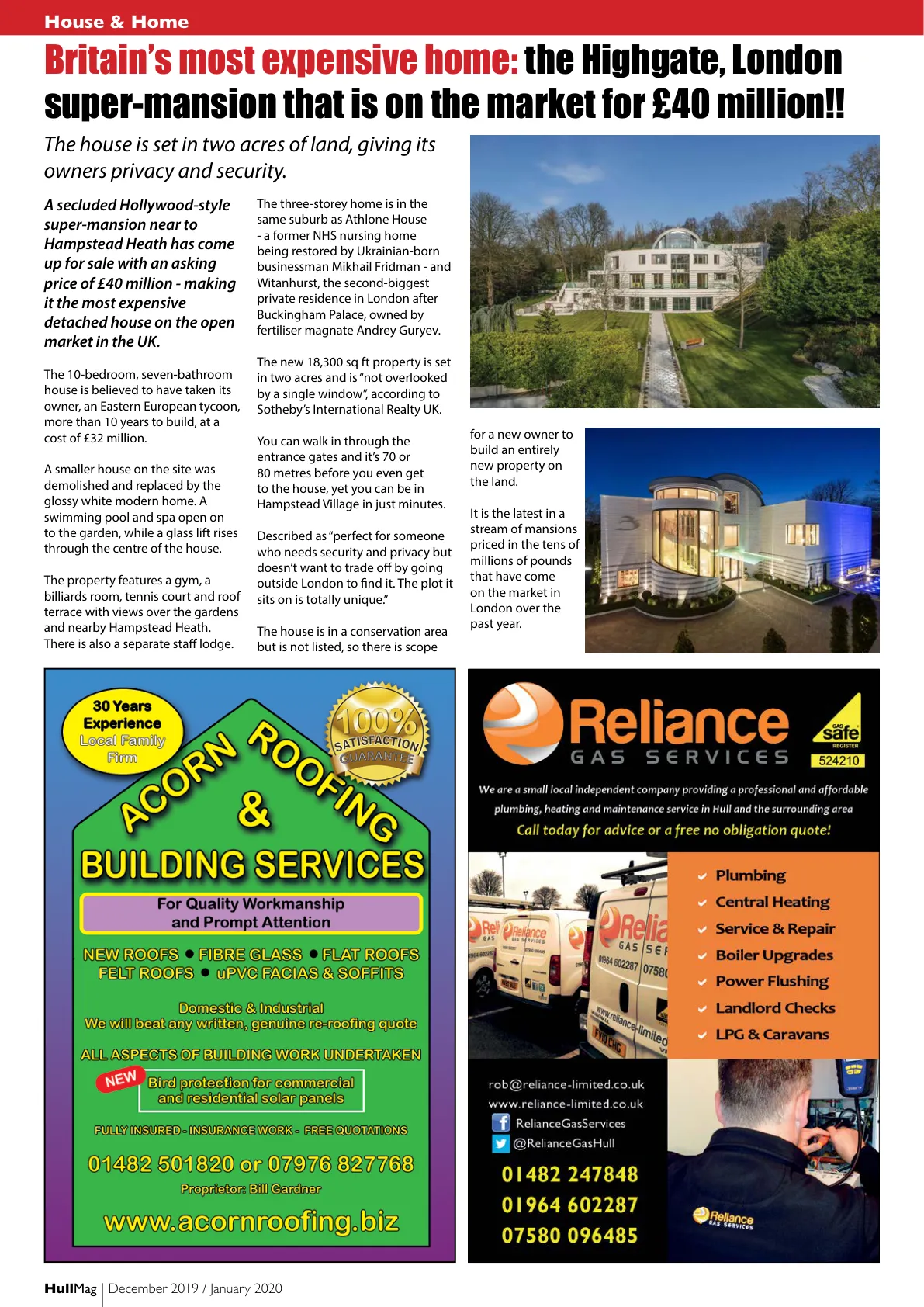 Hull Magazine — January 2020 — Page 10 of 36