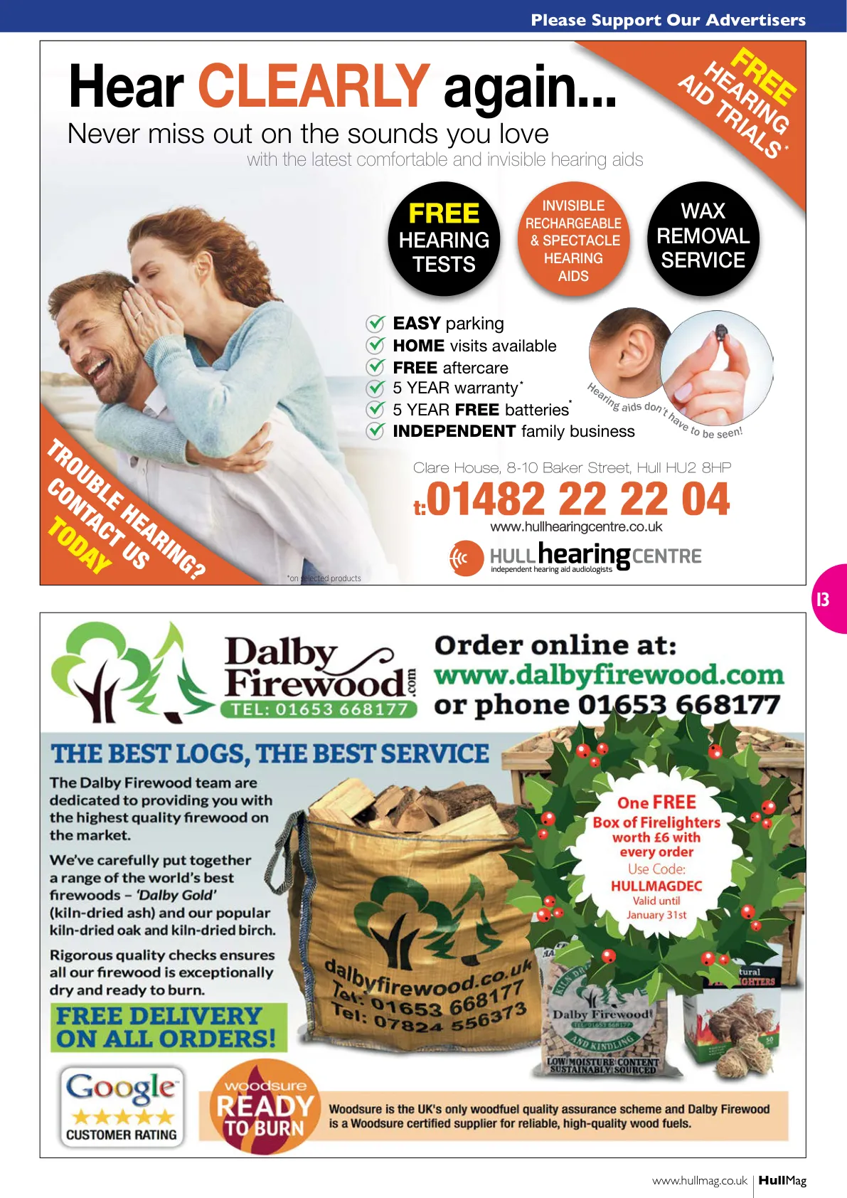 Hull Magazine — January 2020 — Page 13 of 36