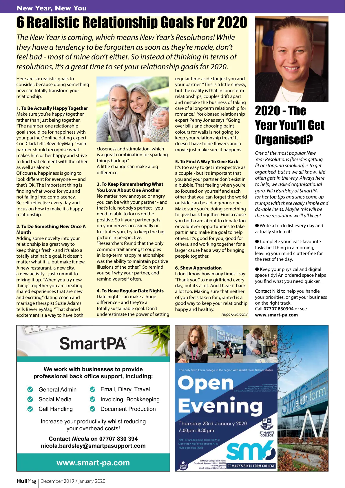 Hull Magazine — January 2020 — Page 22 of 36