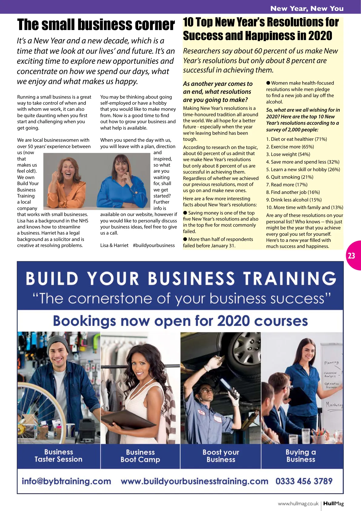 Hull Magazine — January 2020 — Page 23 of 36