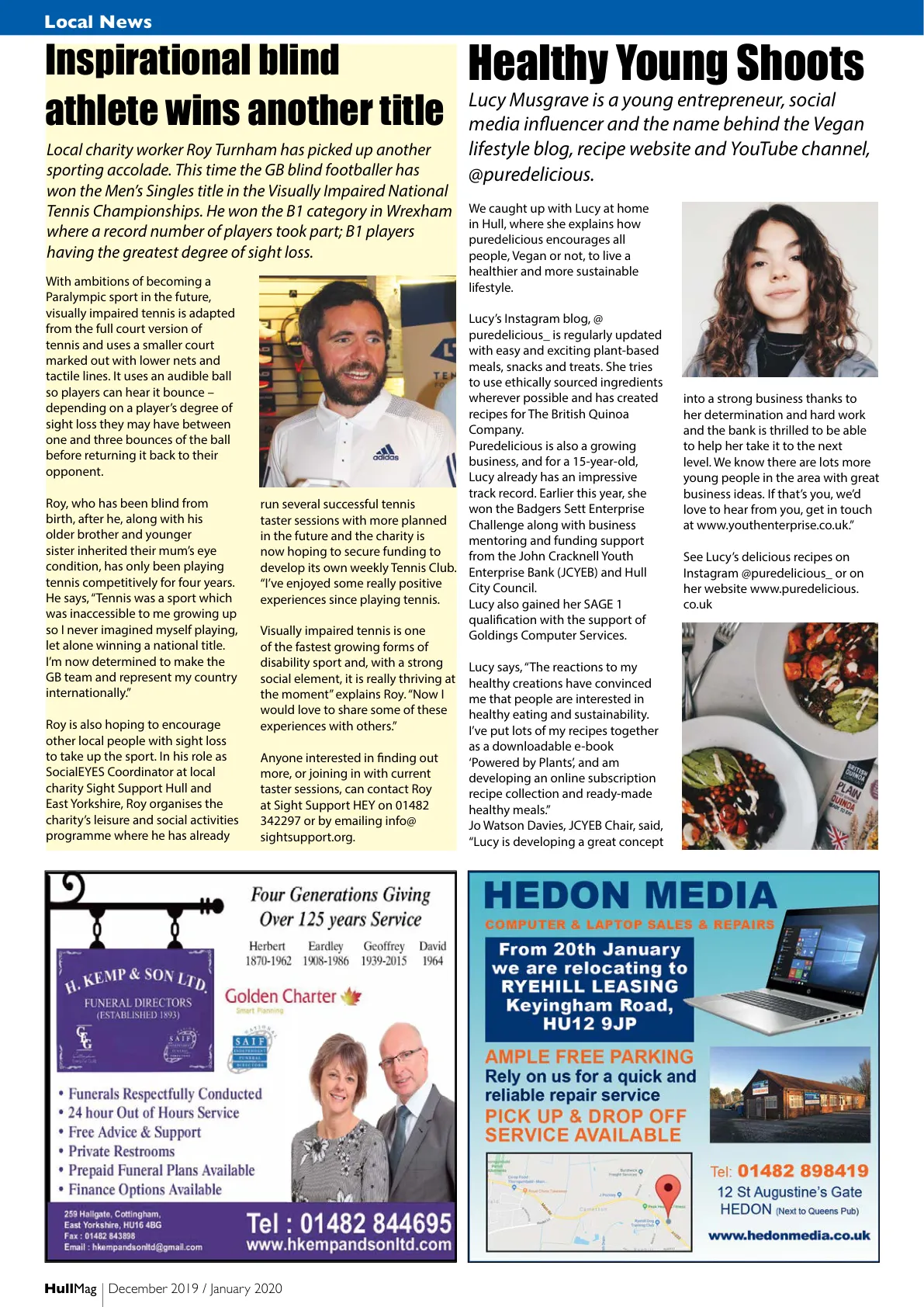 Hull Magazine — January 2020 — Page 6 of 36