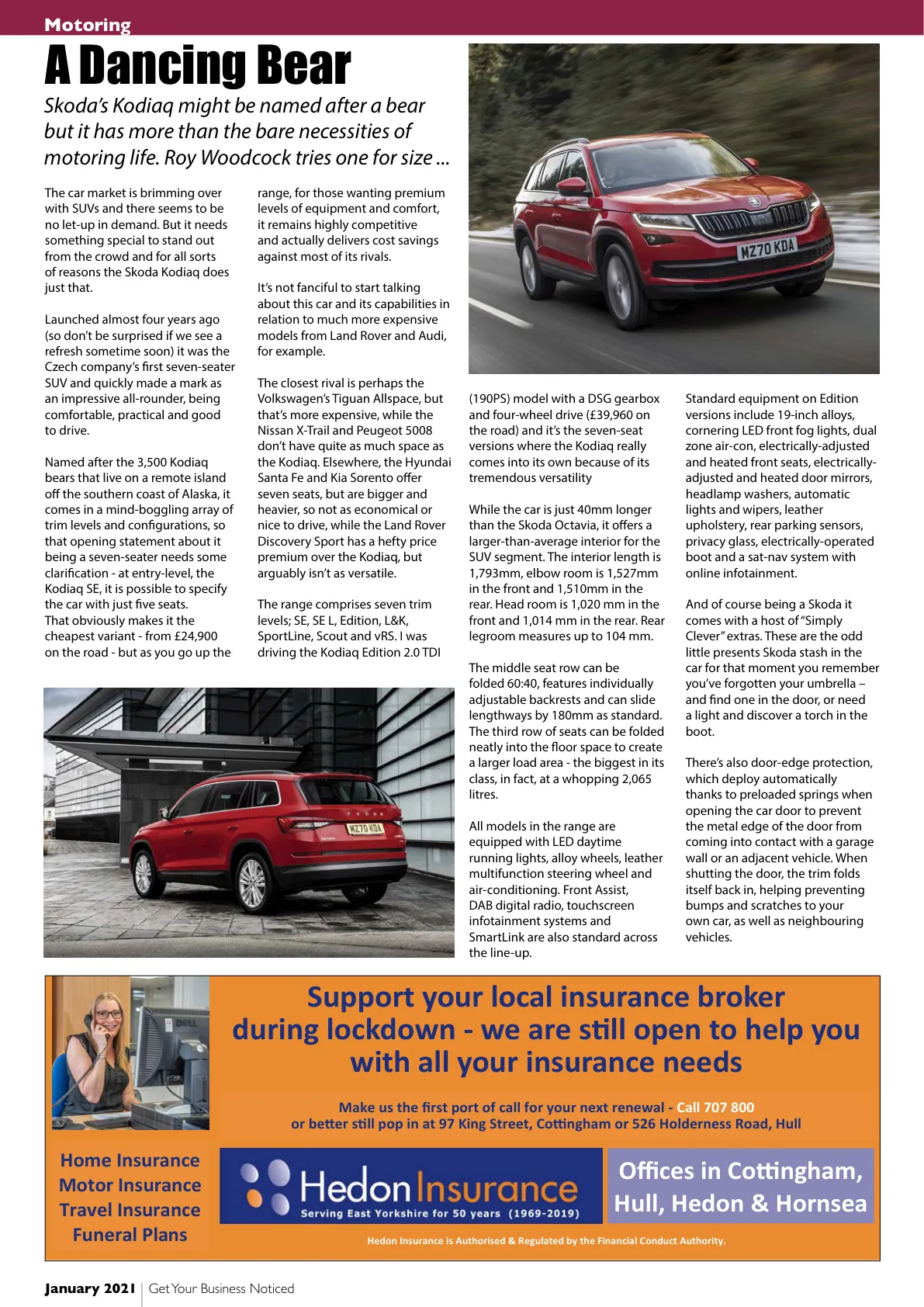 Hull Magazine — January 2021 — Page 24 of 36