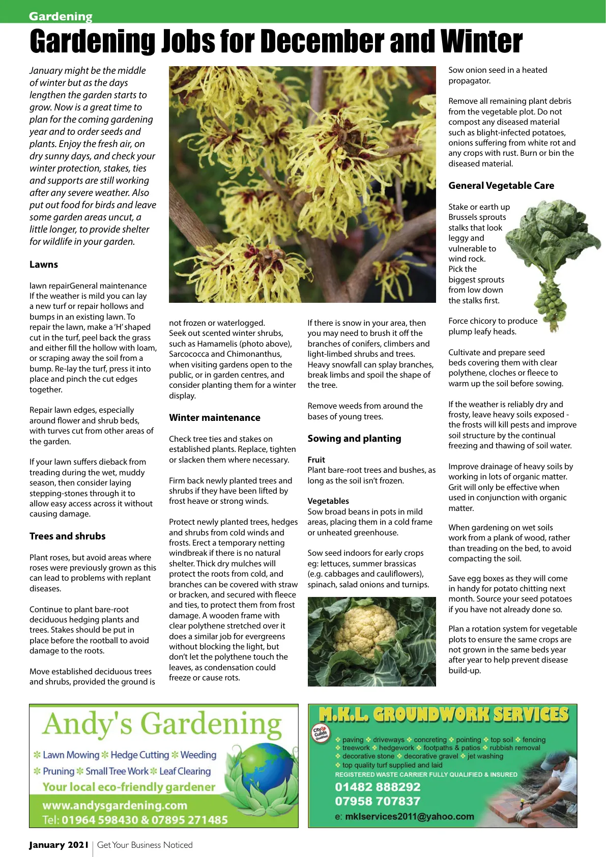 Hull Magazine — January 2021 — Page 32 of 36