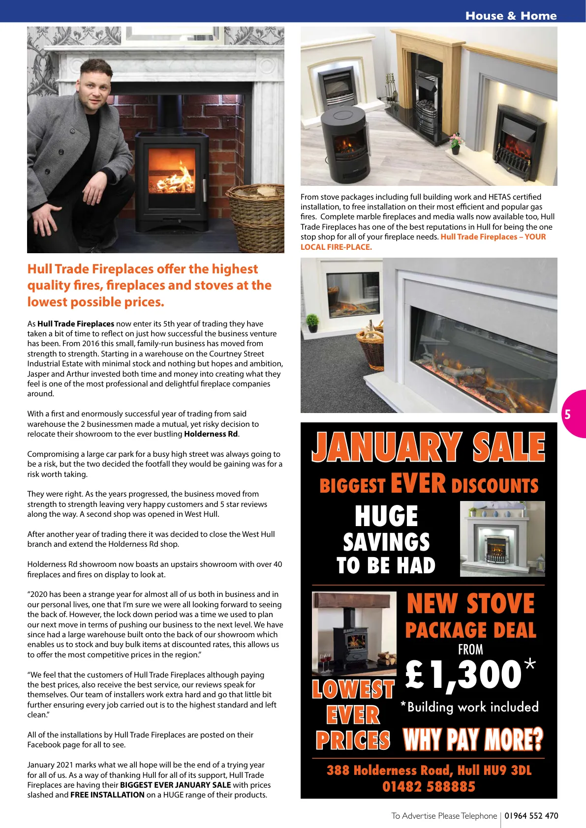 Hull Magazine — January 2021 — Page 5 of 36