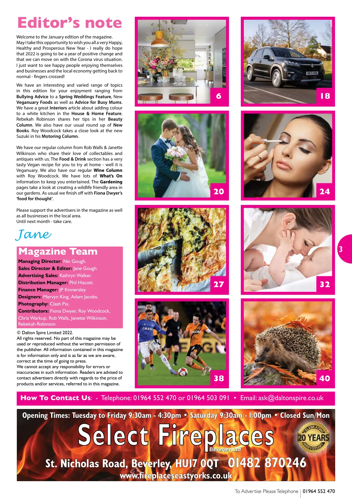 Hull Magazine — January 2022 — Page 3 of 44