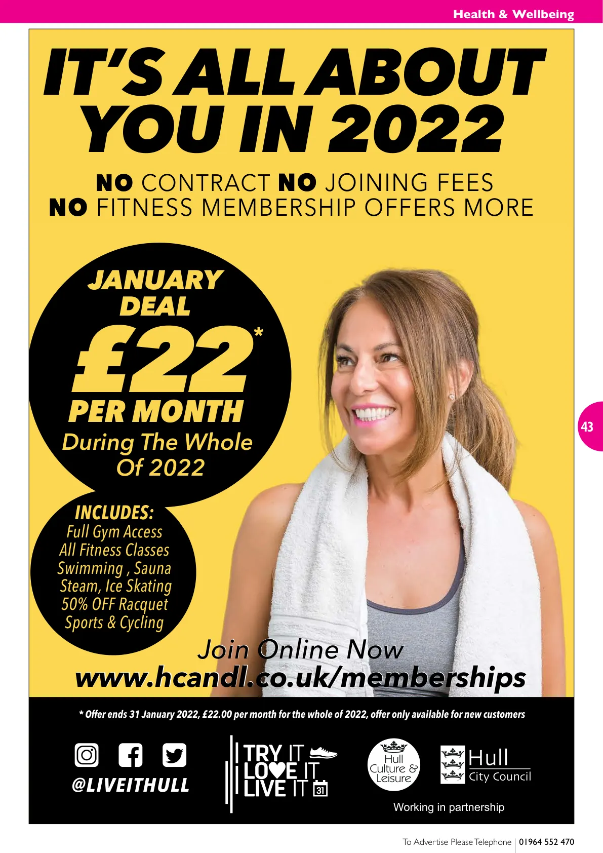 Hull Magazine — January 2022 — Page 43 of 44