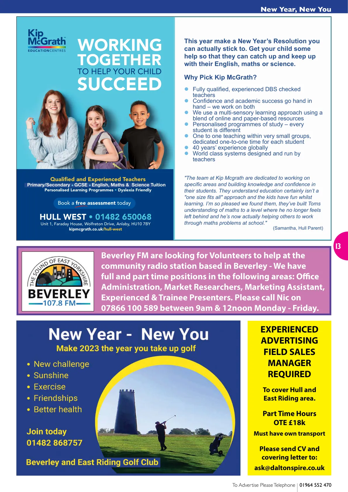 Hull Magazine — January 2023 — Page 13 of 36