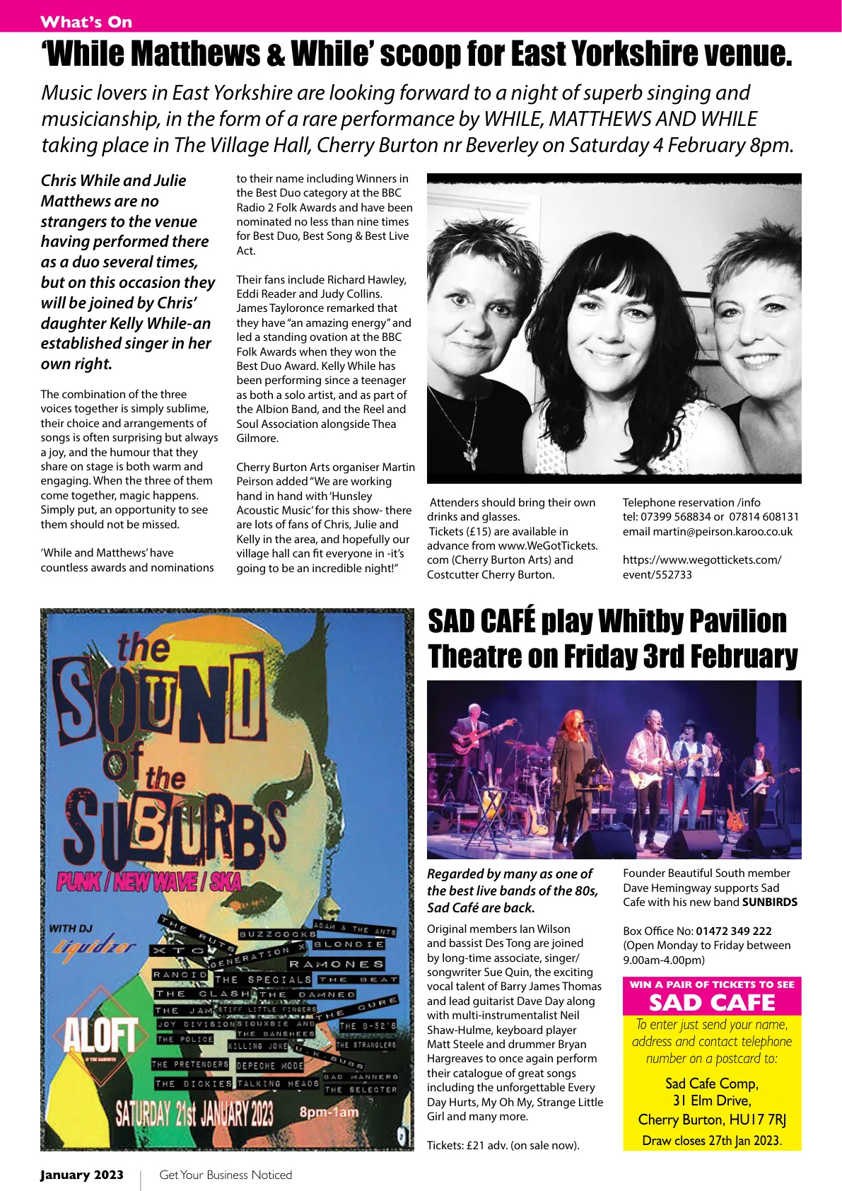 Hull Magazine — January 2023 — Page 16 of 36