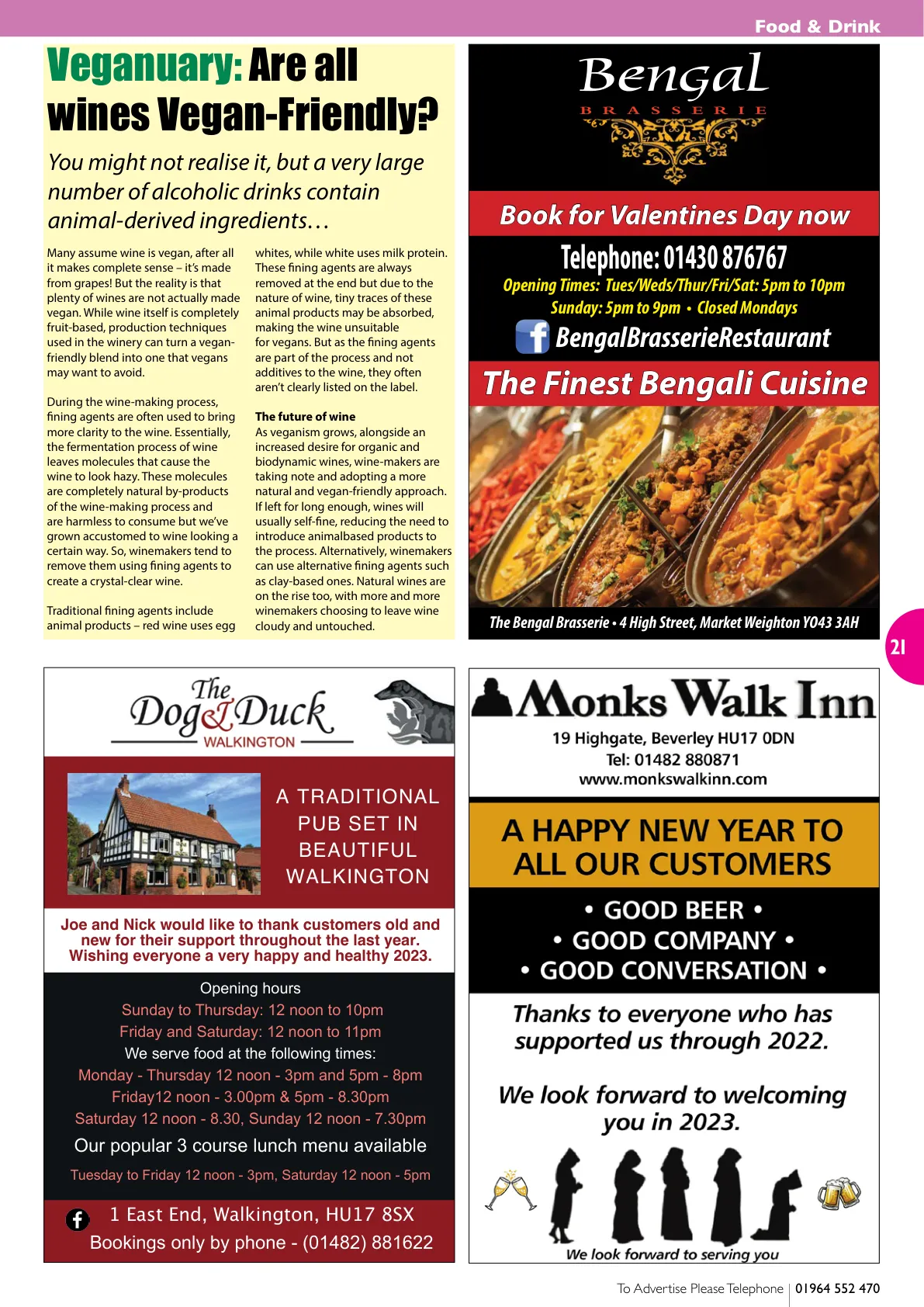 Hull Magazine — January 2023 — Page 21 of 36