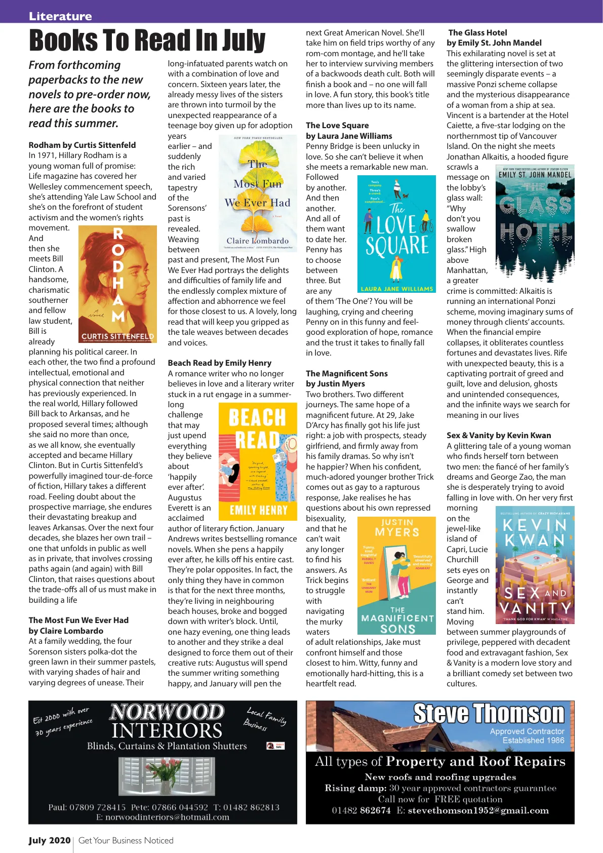 Hull Magazine — July 2020 (Issue 67) — Page 18 of 28