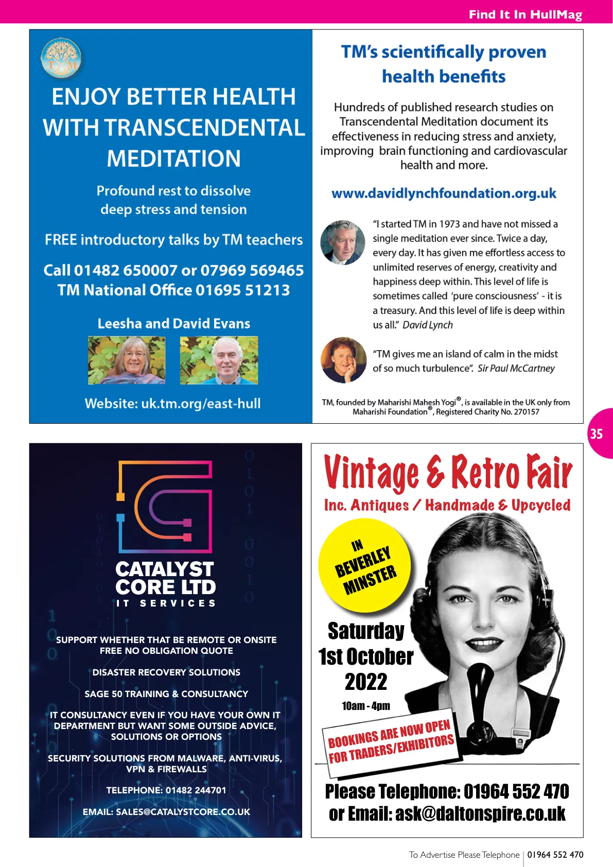 Hull Magazine — June 2022 — Page 35 of 36