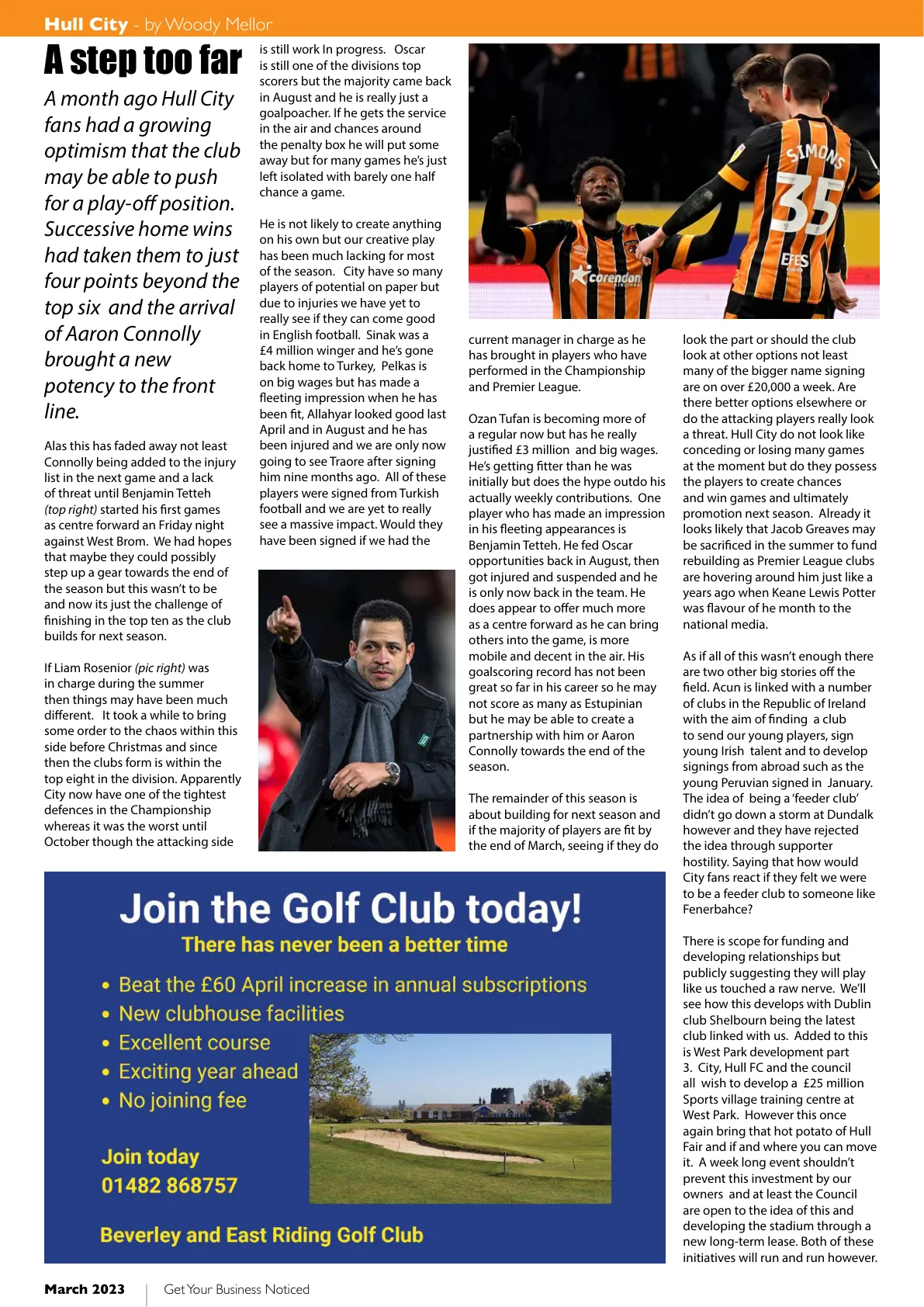 Hull Magazine — March 2023 — Page 30 of 36