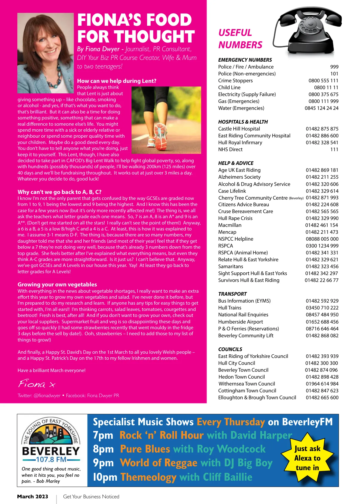 Hull Magazine — March 2023 — Page 34 of 36