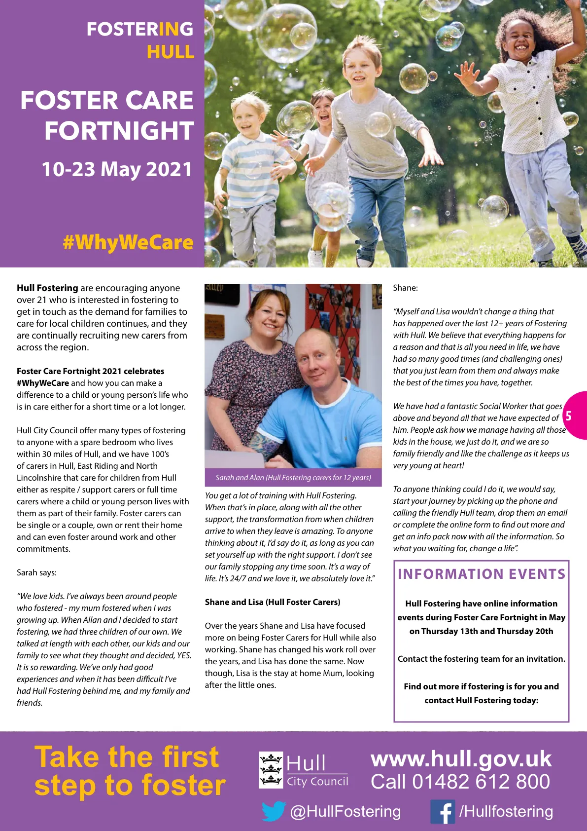 Hull Magazine — May 2021 — Page 5 of 36