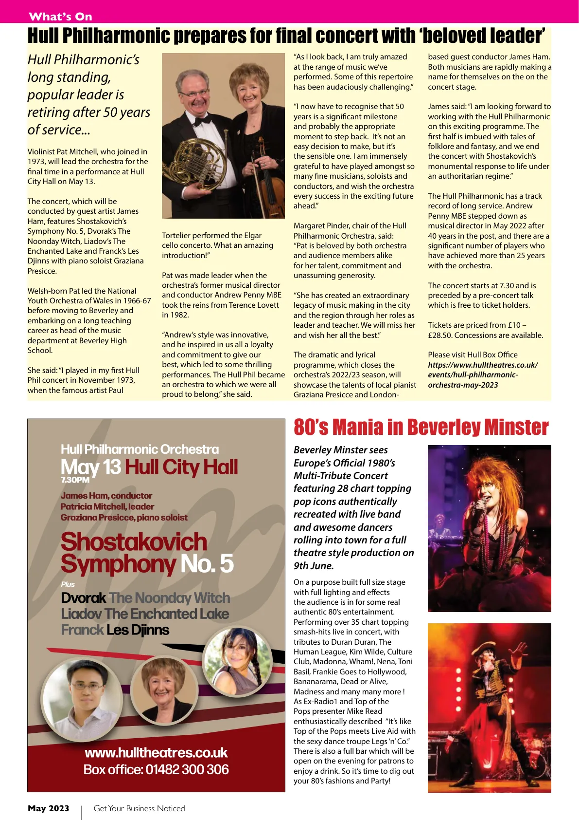 Hull Magazine — May 2023 — Page 20 of 36