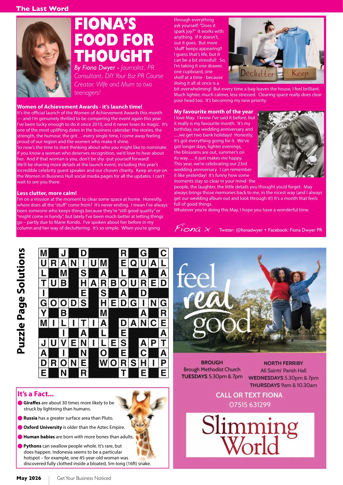 Hull Magazine — May 2026 — Page 34 of 36