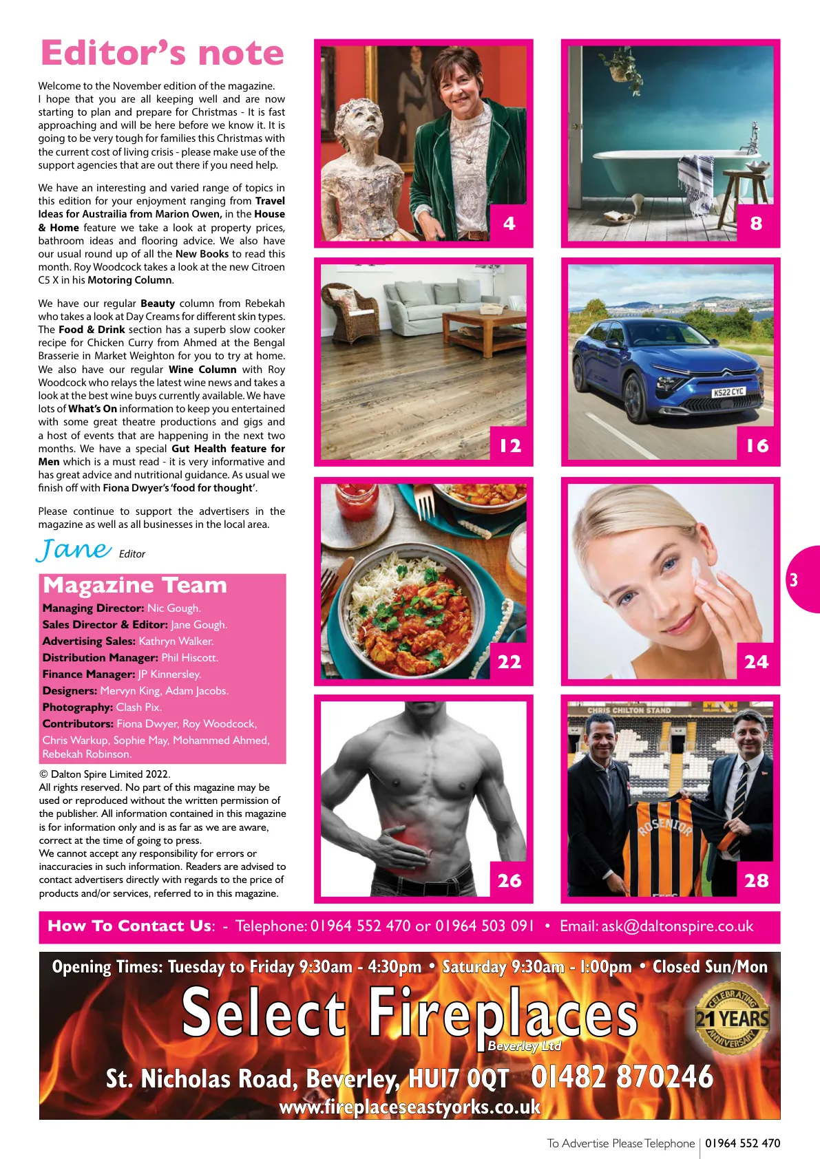 Hull Magazine — November 2022 — Page 3 of 36