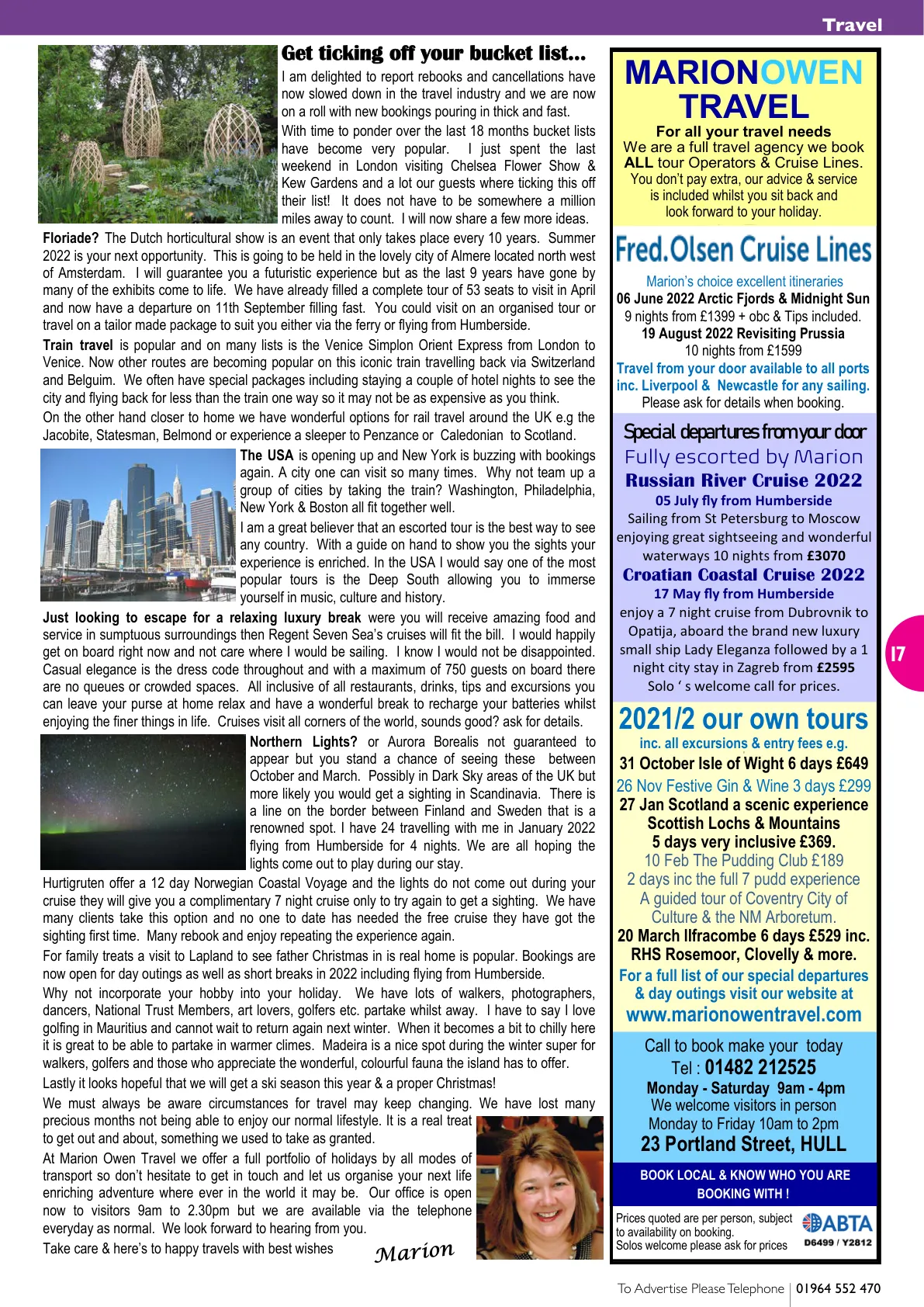 Hull Magazine — October 2021 — Page 17 of 44