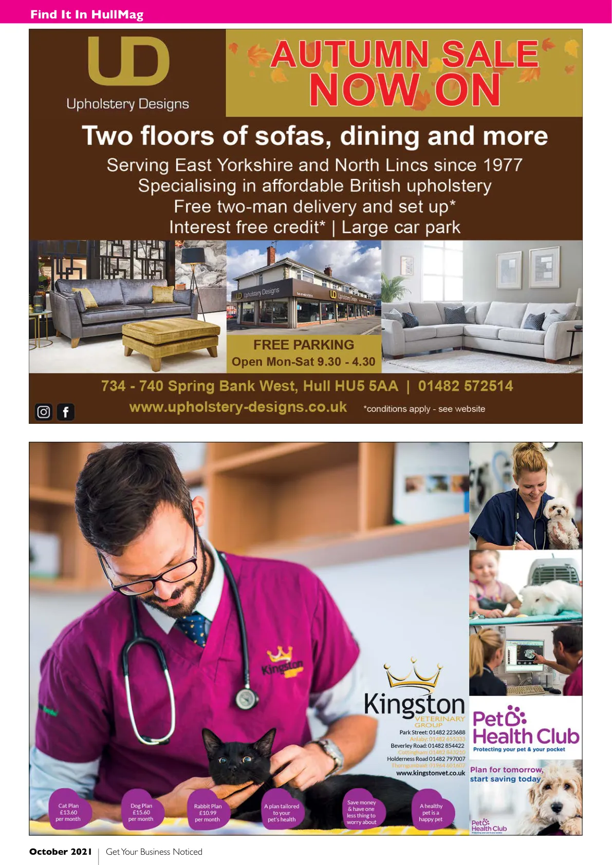 Hull Magazine — October 2021 — Page 2 of 44