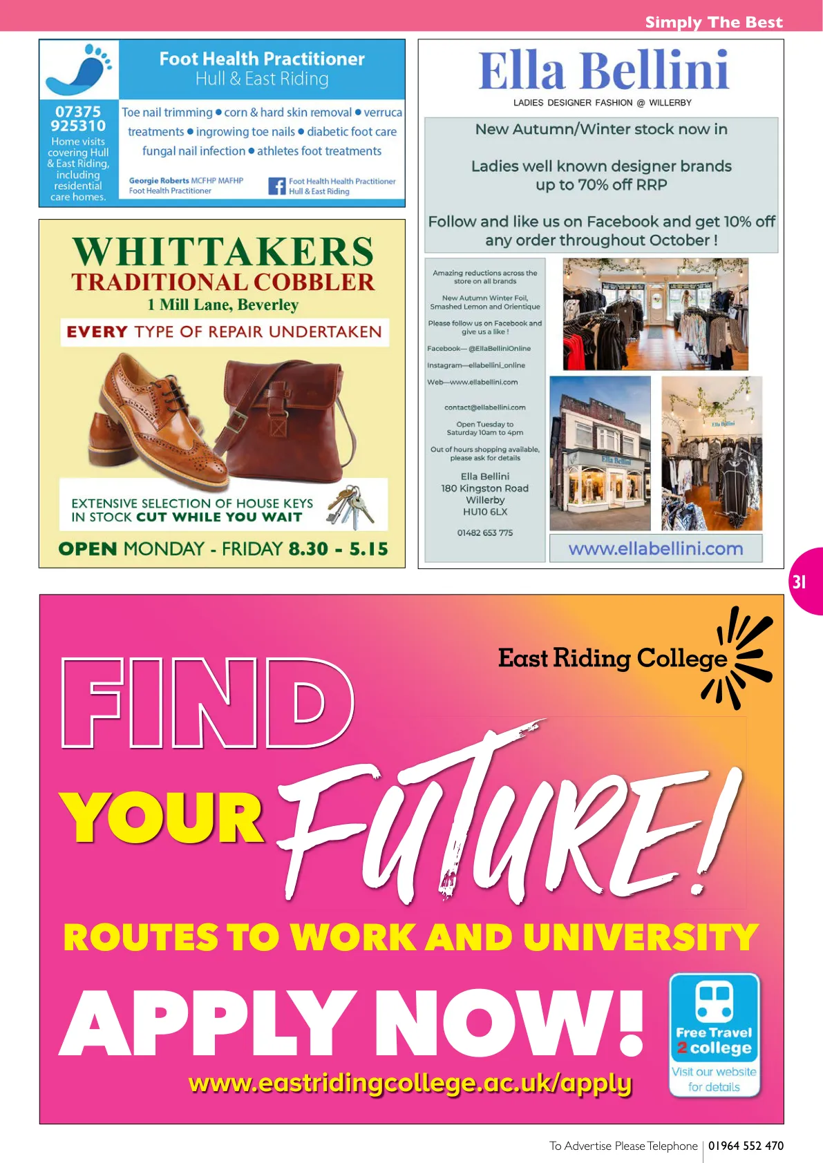 Hull Magazine — October 2021 — Page 31 of 44