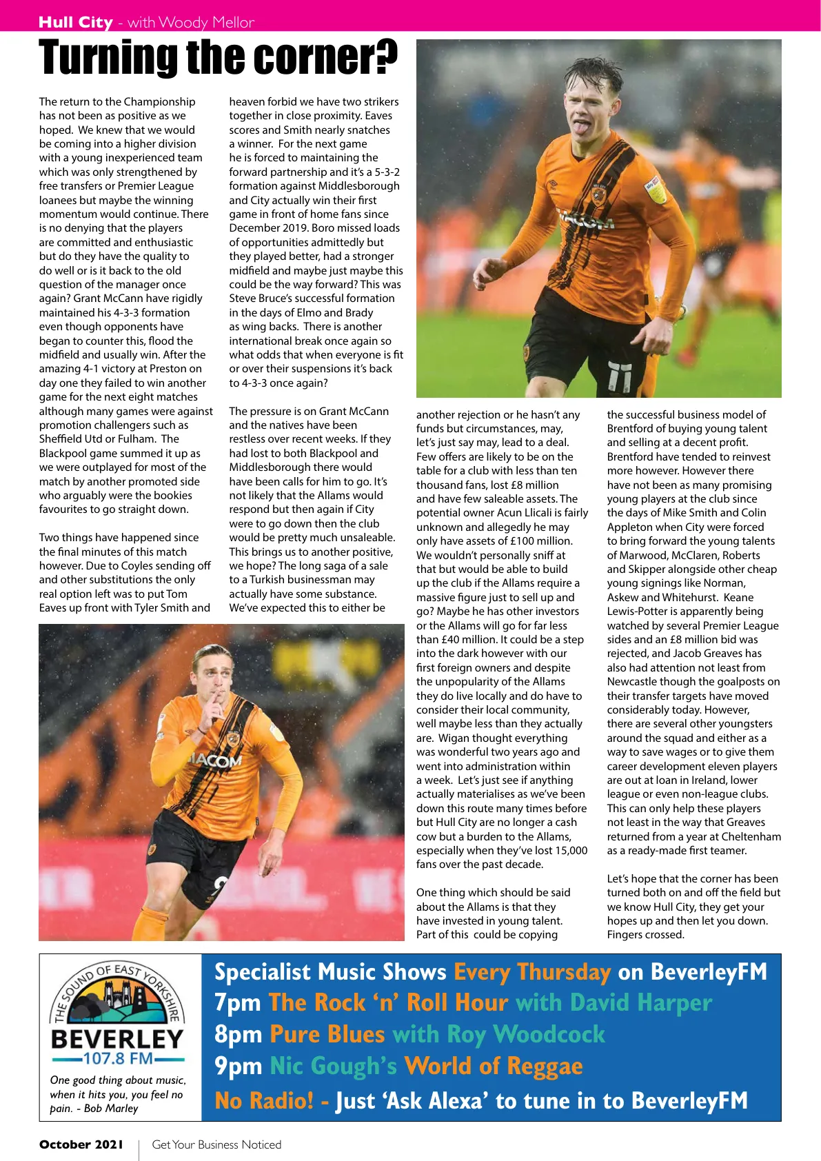 Hull Magazine — October 2021 — Page 34 of 44