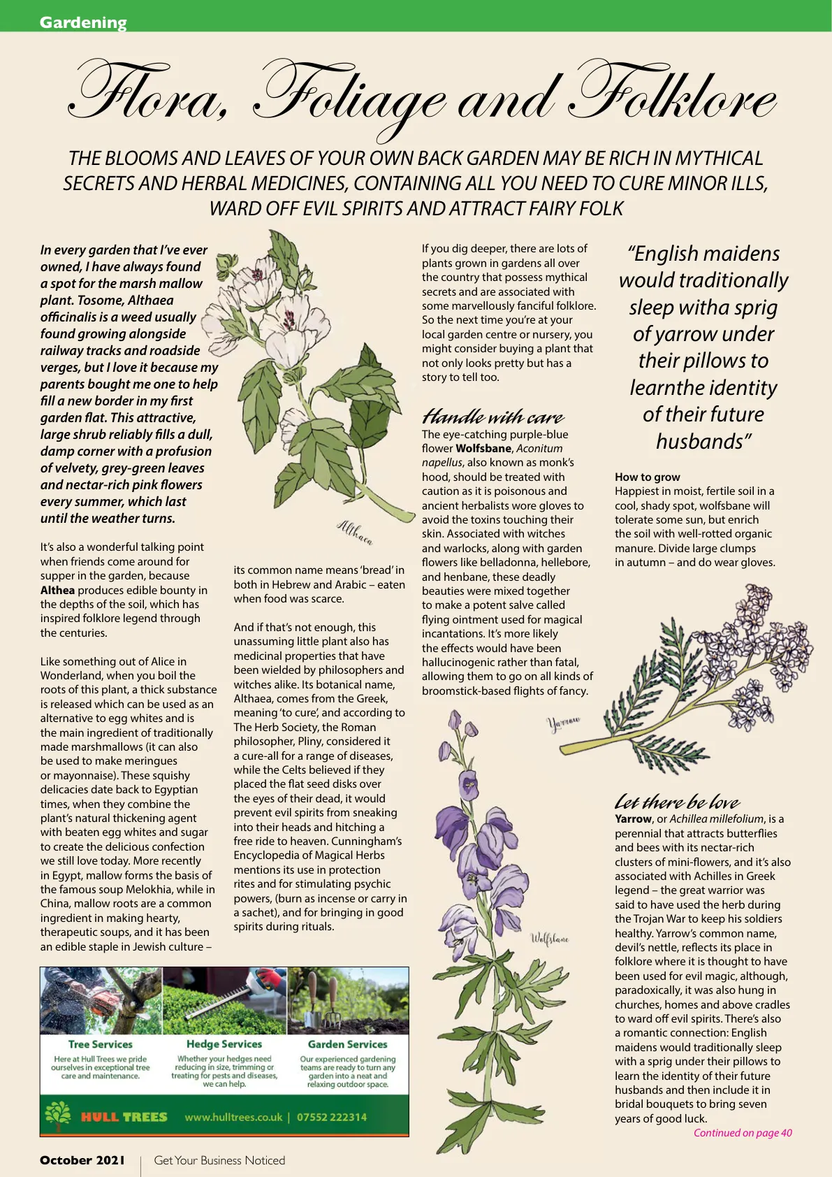 Hull Magazine — October 2021 — Page 38 of 44