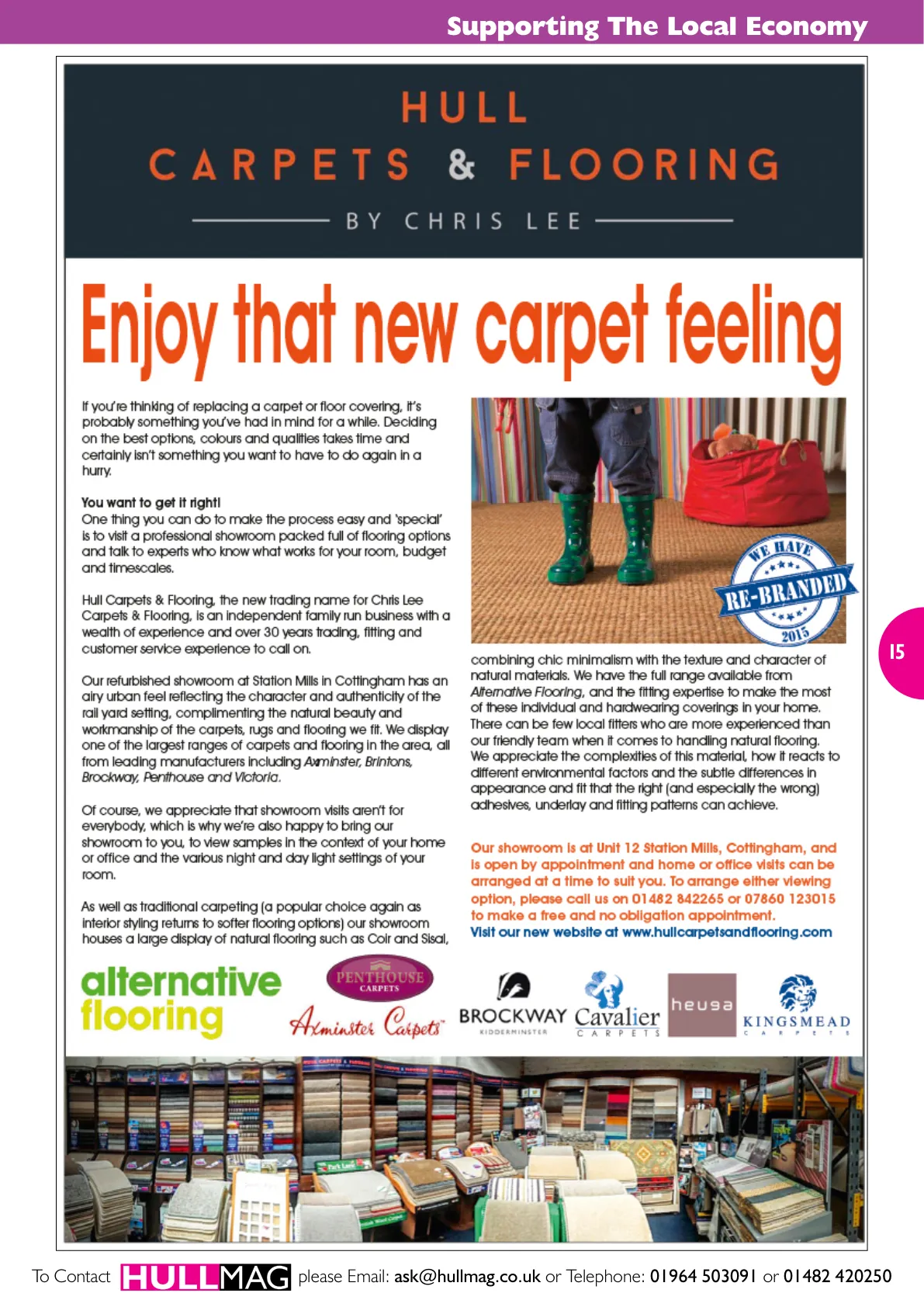 Hull Magazine — September 2015 — Page 15 of 36