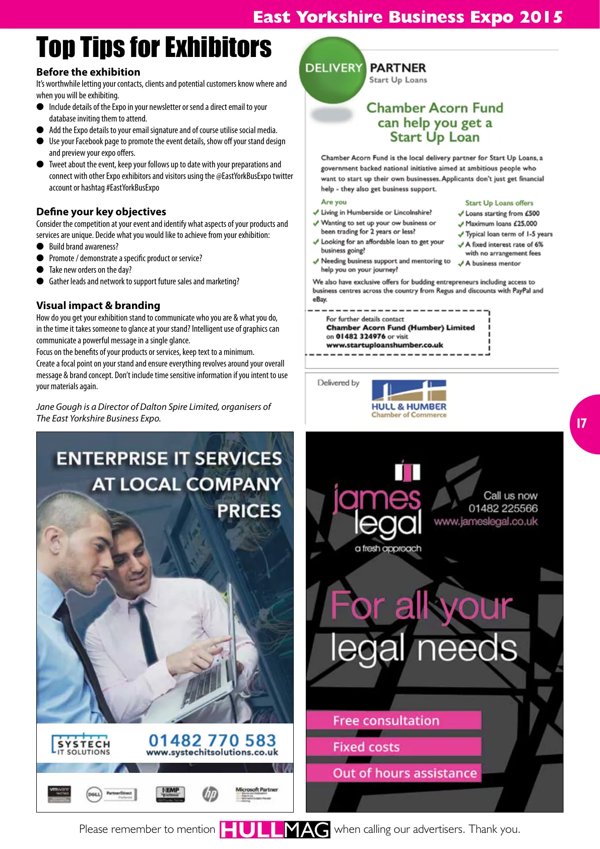 Hull Magazine — September 2015 — Page 17 of 36