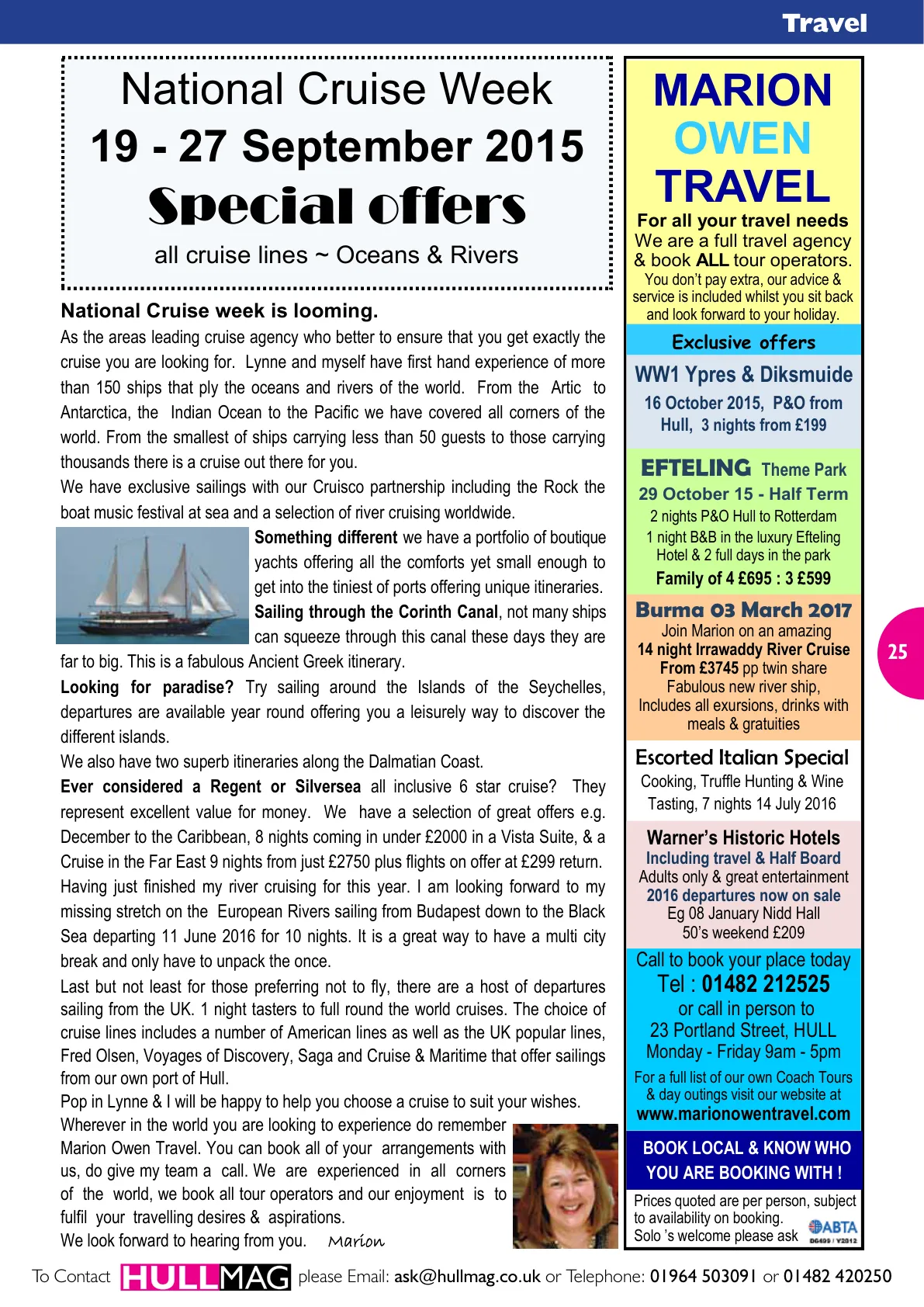 Hull Magazine — September 2015 — Page 25 of 36