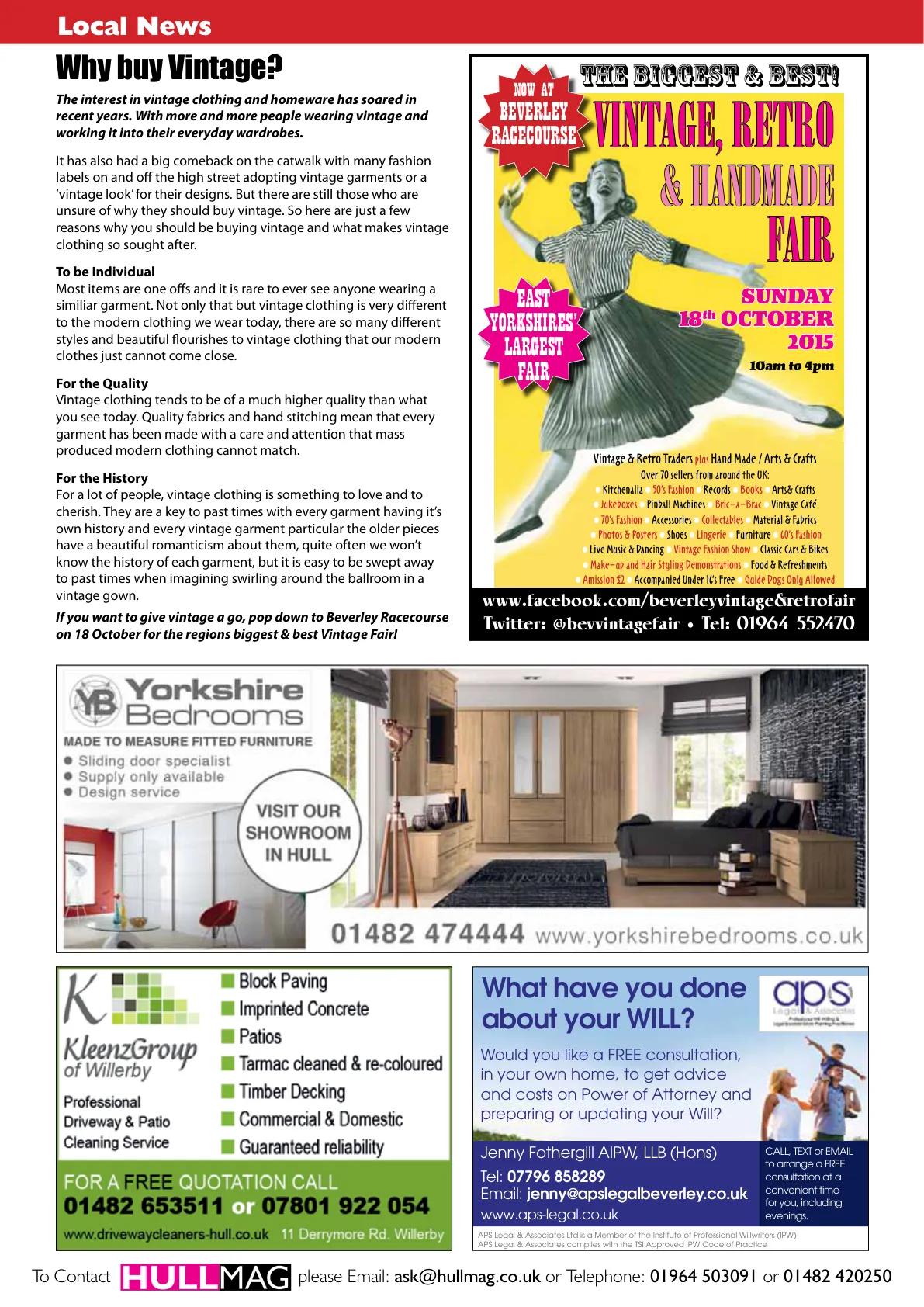 Hull Magazine — September 2015 — Page 28 of 36