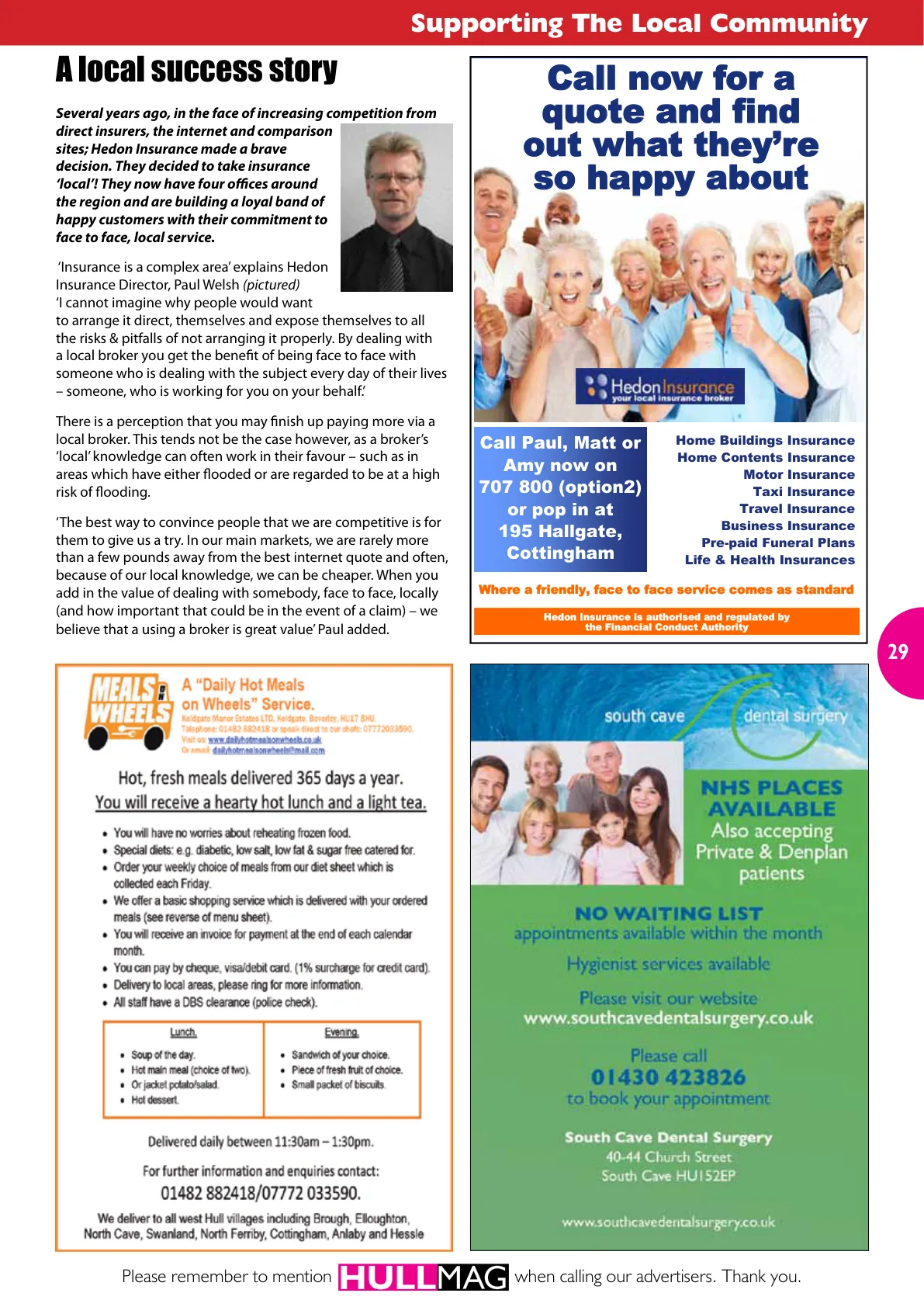 Hull Magazine — September 2015 — Page 29 of 36