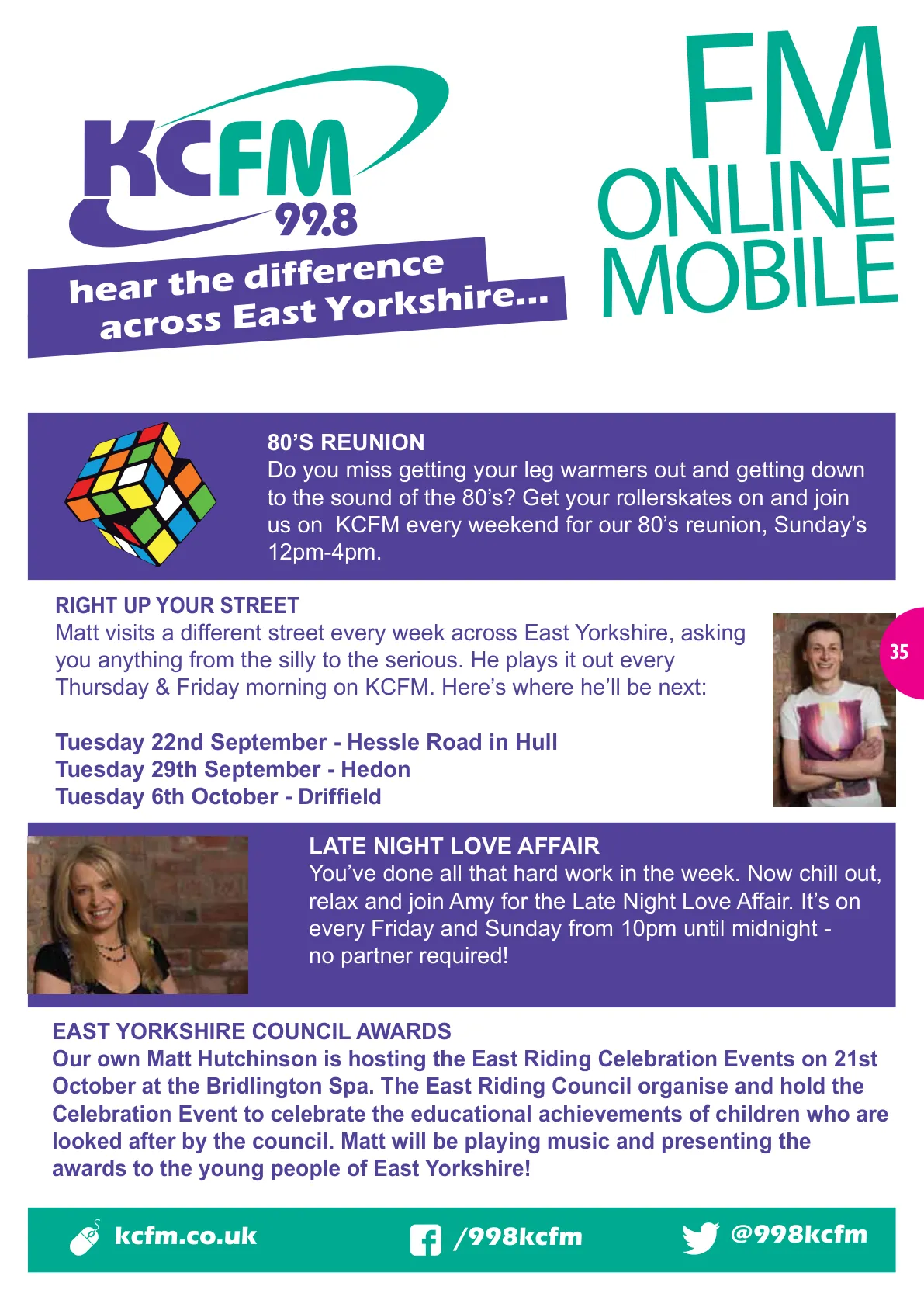 Hull Magazine — September 2015 — Page 35 of 36