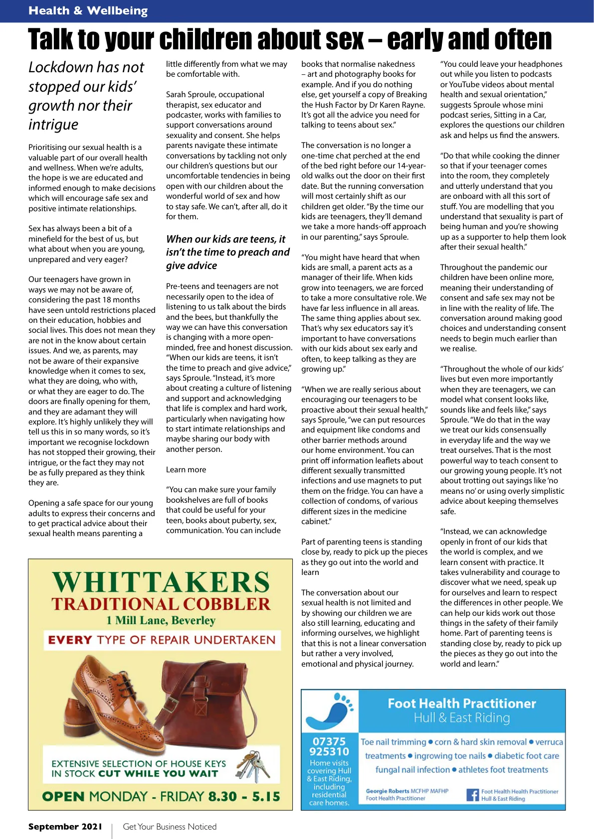 Hull Magazine — September 2021 — Page 26 of 44