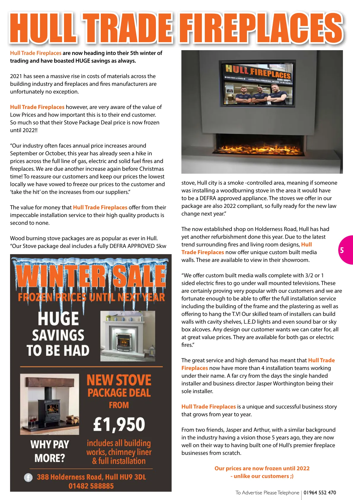 Hull Magazine — September 2021 — Page 5 of 44