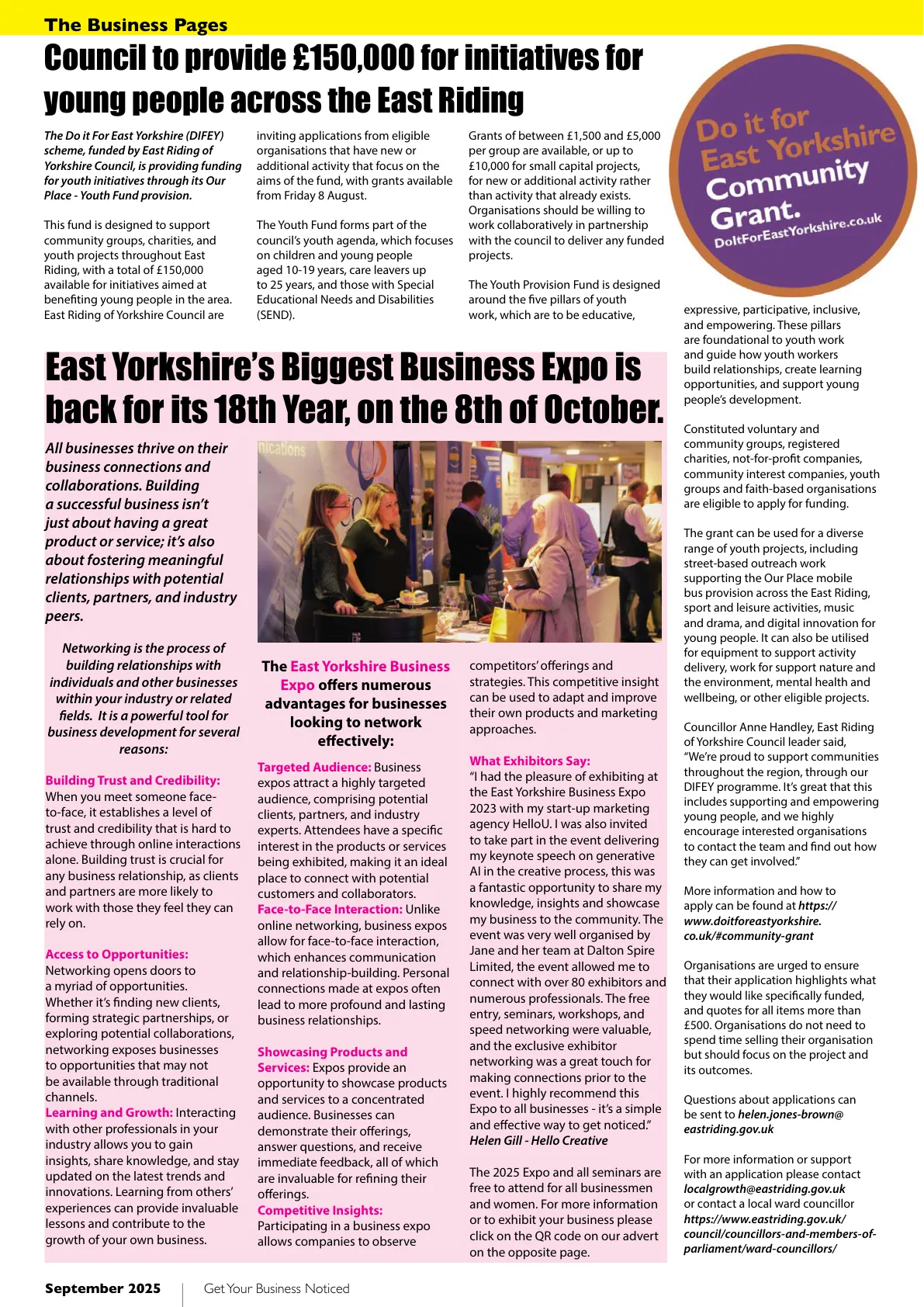 Hull Magazine — September 2025 — Page 28 of 36