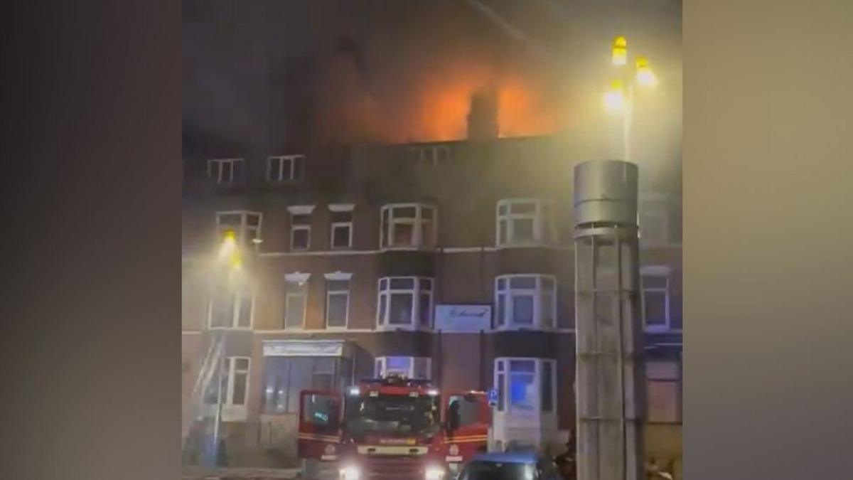 Fire Strikes Former Balmoral Hotel Again: Community on Edge