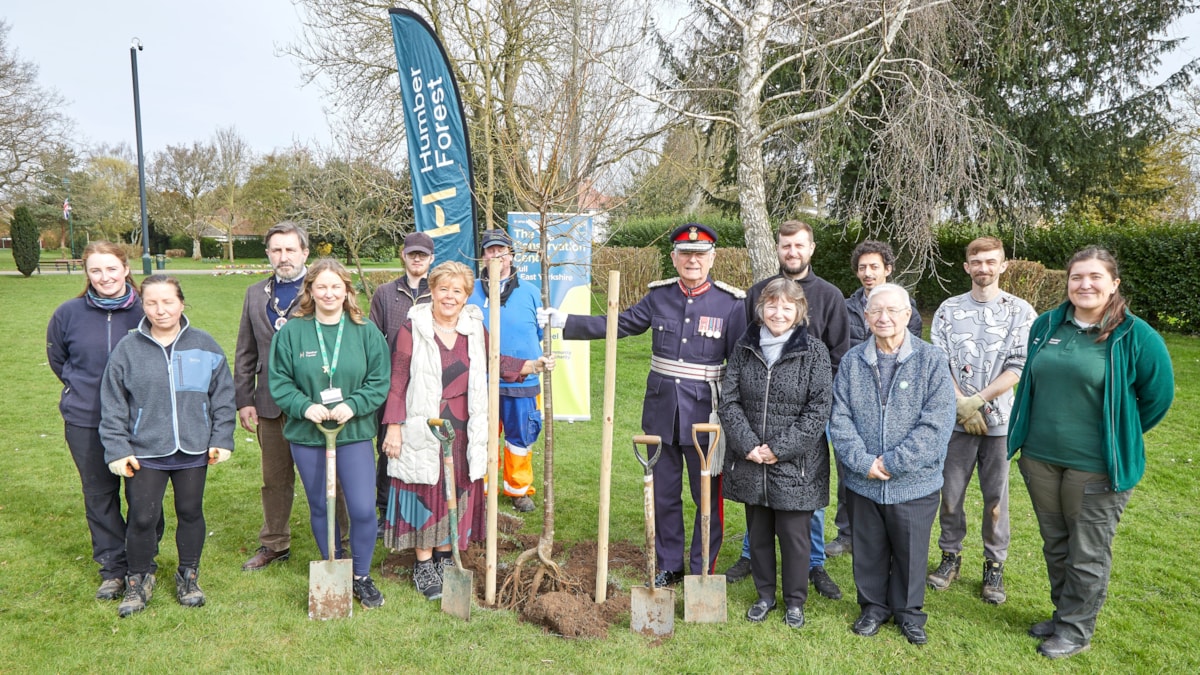 Goole Park Celebrates the Planting of Its Millionth Tree
