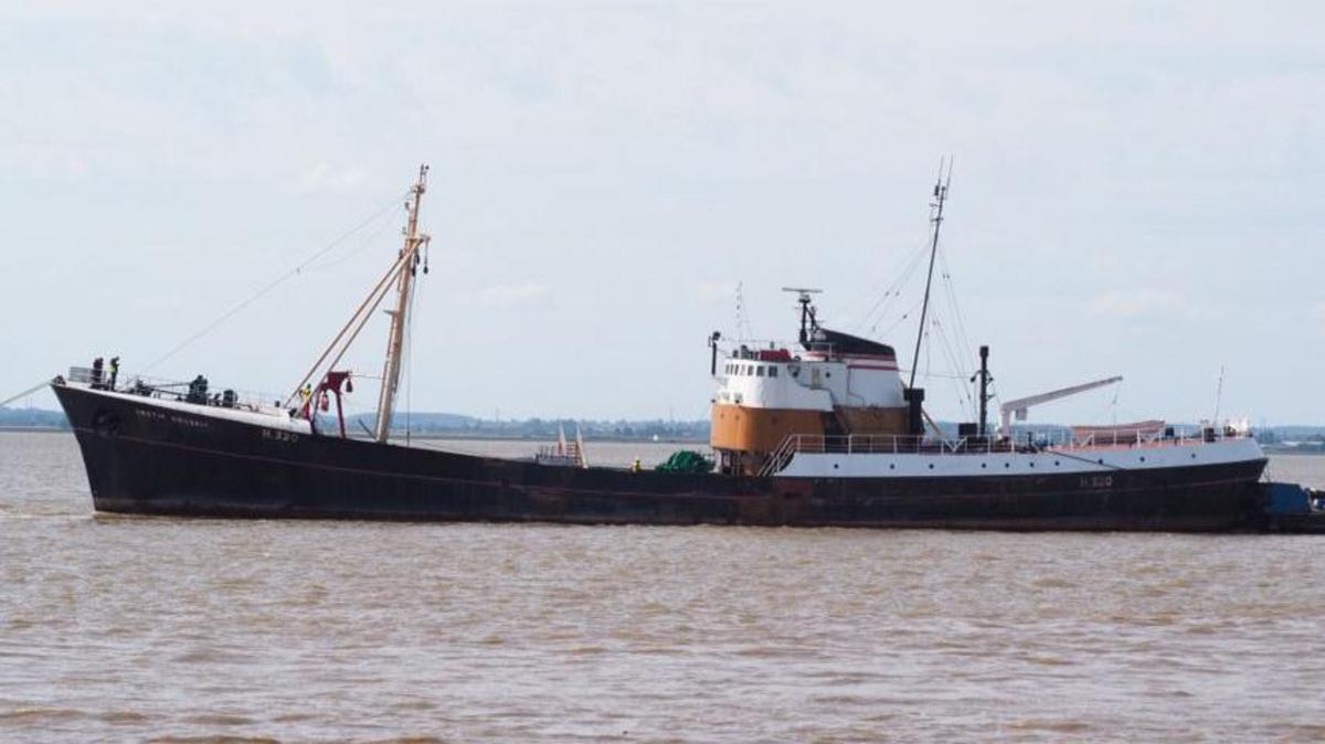 Historic Arctic Corsair to Begin Journey to New Home with Dredging Operations
