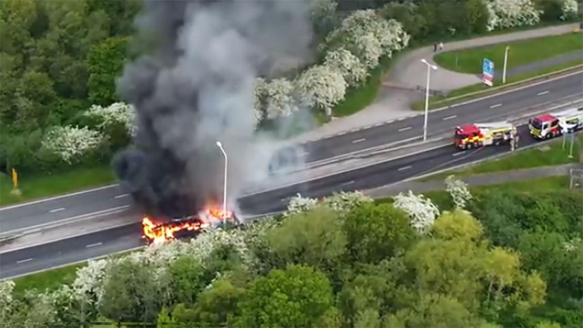 Humber Bridge Partially Reopens After Dramatic Bus Fire