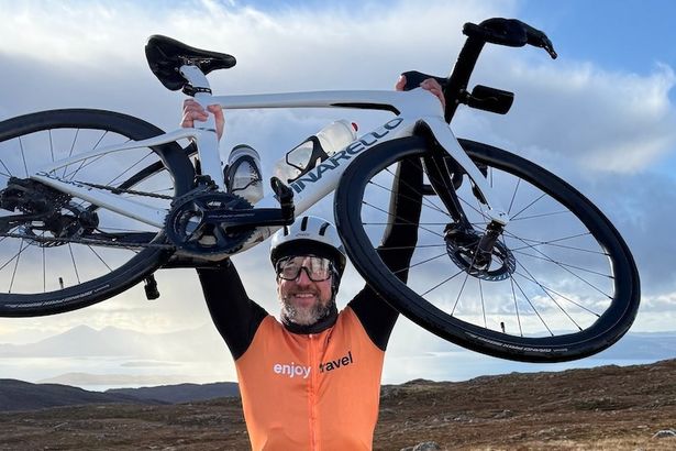 Local Adventure Seeker Aims for World Record on Two Wheels