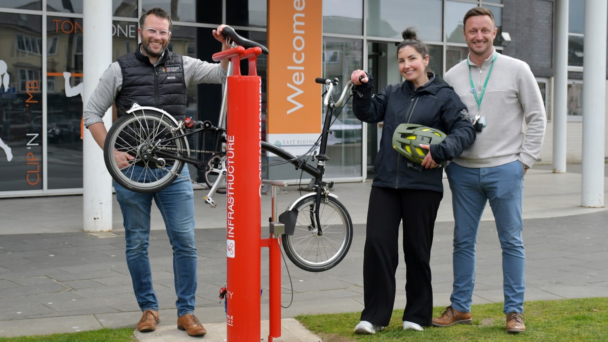 New Cycle Repair Stations Enhance Active Travel at East Riding Leisure Centres
