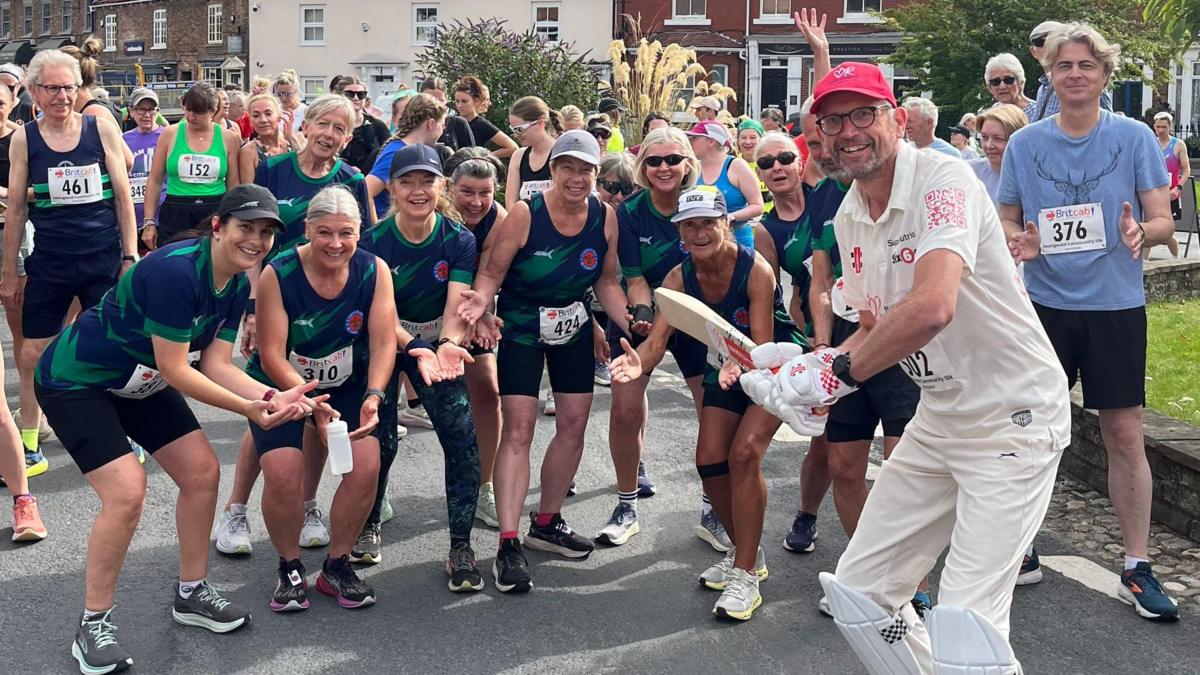 Pocklington's Richard Williman Runs Marathon in Cricket Gear to Honor Late Wife